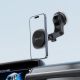 7. Acefast D42 Magnetic Dashboard Mount with Wireless Charger, MagSafe Compatible - Black