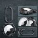 6. Tech-Protect TPUCarbon Case for Apple AirTag - Black