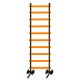 Training ladder 4m -10 rungs, orange DT10-4M-O
