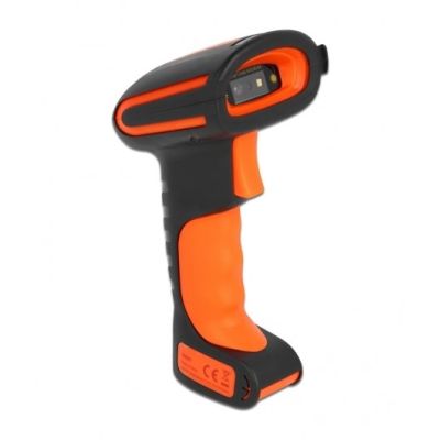DeLOCK Industrialists 1D and 2D barcode scanner with 2.4 GHz or Bluetooth or USB