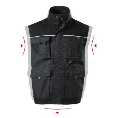 4. Rimeck Ranger M MLI-W5494 ebony gray vest