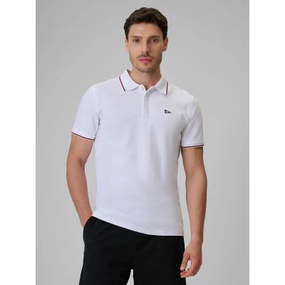 Men's regular polo shirt 4F 4FRSS26TPTSM0897-10S