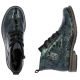 42. Women’s green patent croc ankle boots Rieker 71205-90