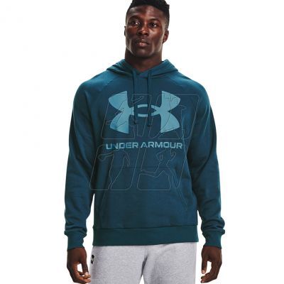 3. Under Armor Rival Fleece Big Logo HD Sweatshirt M 1357093 413