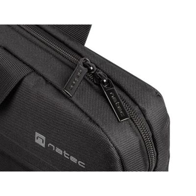 6. NATEC LAPTOP BAG TARUCA 15.6" BLACK NTO-2031