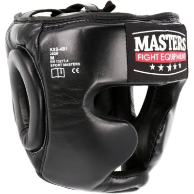 3. KSS-4B1-BOX leather sparring boxing helmet