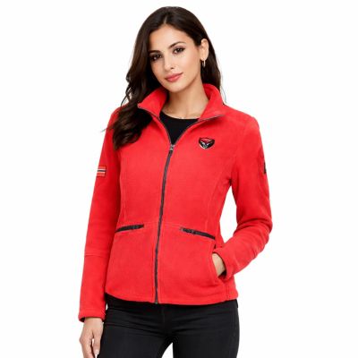 6. Geographical Norway Women's Fleece Tisaline Red Db Lady 047-1 red (WZ7986F/GN-Red)