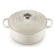 2. Le Creuset Signature Roaster Round Meringue 20cm