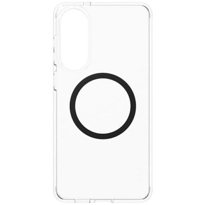 3. CARE by PanzerGlass Flagship Urban Combat Black QI Case for Samsung Galaxy S25 Edge - Transparent