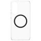 3. CARE by PanzerGlass Flagship Urban Combat Black QI Case for Samsung Galaxy S25 Edge - Transparent