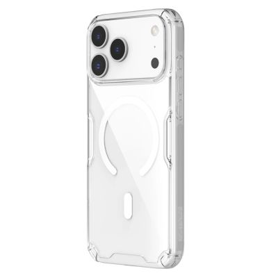 2. Nillkin Nature TPU Pro Magnetic Case Compatible with MagSafe for iPhone 17 Pro Max - Transparent