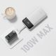 10. Cuktech LPB252N 120W 25000mAh Powerbank with Built-in USB-C Cable - White