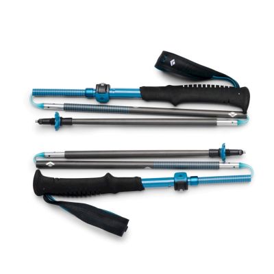 12. Black Diamond DISTANCE CARBON FLZ POLES 125-140 cm trekking poles