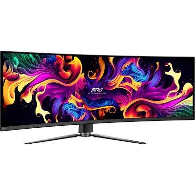 3. MSI MPG 491CQP QD-OLED Computer Monitor 124.5 cm (49") 5120 x 1440 px Dual WQHD Black