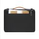 7. Tech-Protect Defender Bag for Laptop 13-14 - Black and Orange