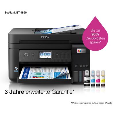 70. Epson EcoTank ET-4850 Inkjet A4 4800 x 1200 DPI 33 pages/min Wi-Fi