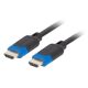 LANBERG HDMI CABLE M/M V2.1 1.8M 8K 60HZ CCS BLACK