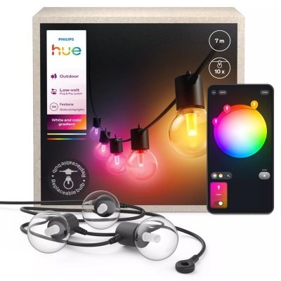 3. Philips Hue White and color ambiance Hue Festavia garden garland 7 m