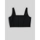 6. Women's slim striped crop-top 4F 4FRAW26TSLEF373-20S