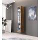 3. VIGO glass display cabinet '180' 180/40/30 oak wotan