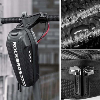 8. Rockbros B62-1 Bike Bag for Handlebar or Frame 3L - Black