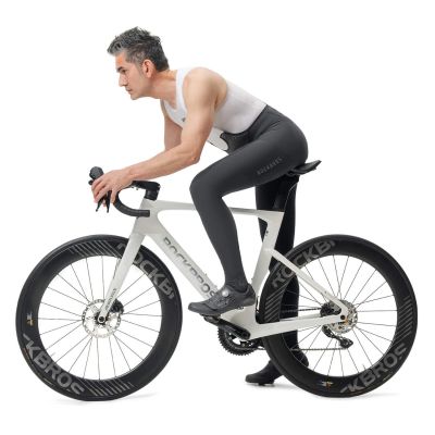 4. Rockbros TLCK001-1 ROAD TO SKY Men's Cycling Pants with Pad S - Black