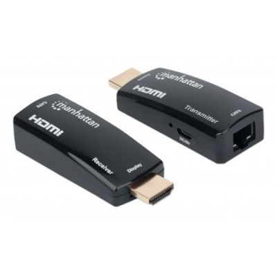 MANHATTAN compactor 1080p HDMI over Ethernet Extender Kit