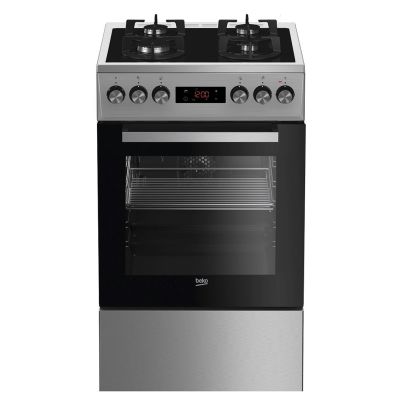 2. BEKO FSMT55330DXDS gas-electric cooker | 3D baking | rotisserie | steam cleaning