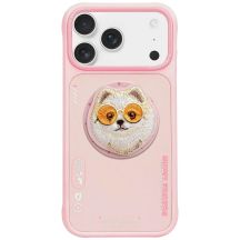 Nimmy Glasses Cool Dog MagSafe Case for iPhone 17 Pro - Pink