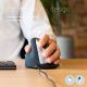 22. Ergonomic R-Go HE Left-Handed USB Mouse Black/Silver