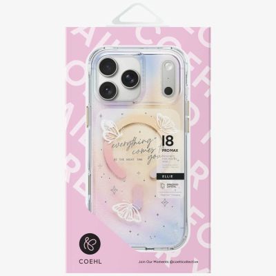 5. Uniq Coehl Ellie Magnetic Charging Case for iPhone 18 Pro Max / 17 Pro Max - Multicolor