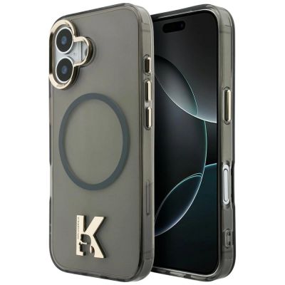 Karl Lagerfeld IML K Head Logo MagSafe Case for iPhone 17 - Black