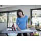 5. Braun TexStyle 5 SI 5057 RD Steam Iron Ceramic Plate 2700 W Black, Red