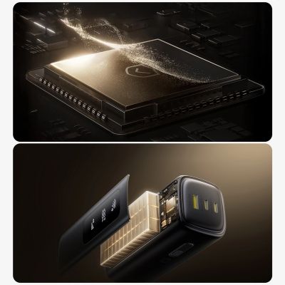 13. Baseus EnerGeek GX11 MiFi 20000mAh 67W Power Bank with Wi-Fi Function - Black