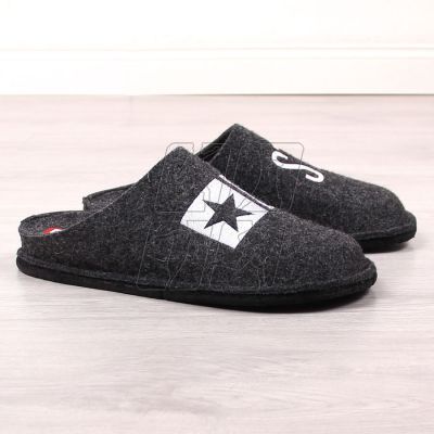 2. Home slippers made of wool felt Big Star M INT1804