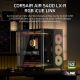 2. Corsair AIR 5400 LX-R LINK Tempered Glass Mid-Tower Case, Black