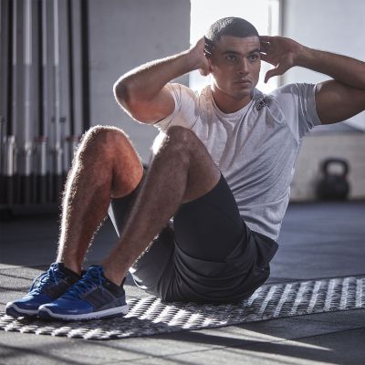 8. Adidas Textured Training Mat ADMT-13232GR