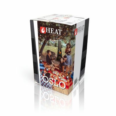 9. Heat Oslo CH.006 garden fireplace