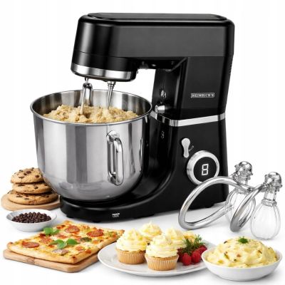9. Food processor HKM 8120 SW BLACK HEINRICH'S