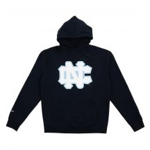 Mitchell &amp; Ness University Of North Carolina NCAA Large Logo Hoody M HDSSINTL1271-UNCNAVY