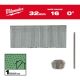 MILWAUKEE PINS 16G/25mm/0° FOR M18 FN16GS /5000 pcs.