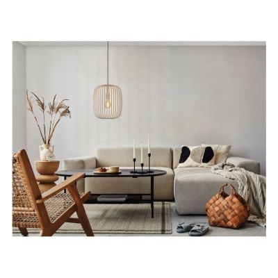5. EGLO ROMAZZINA hanging lamp, 1 x E27, max 40W, beige