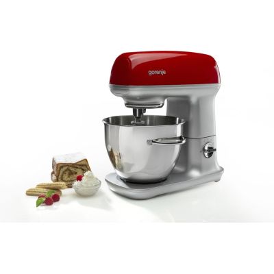 6. Gorenje MMC1000RLR 1000W planetary food processor; 4.5l (red)