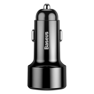 3. Baseus Magic Series Dual QC - Quick Charge 3.0 2x USB 45W 6A car charger black (CCMLC20A-01)