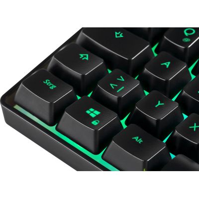 5. Deltaco Gaming GAM-158-DE USB QWERTZ Keyboard Scandinavia Black