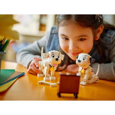 10. LEGO DISNEY 43271 CLASSIC LUCKY & PENNY 101 DALMATIANS PUPPIES