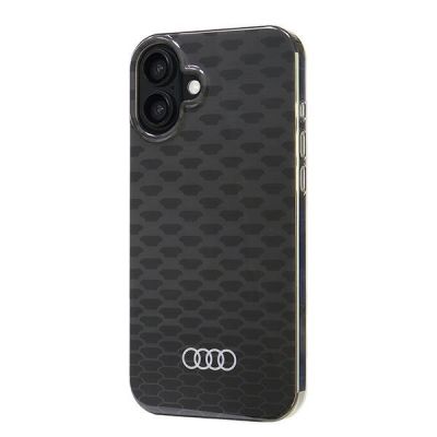 3. Audi IML Stitching Pattern MagSafe iPhone 16 Plus 6.7" black/black hardcase AU-IMLMIP16M-Q5/D3-BK