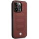 4. Case BMW BMHMP14X22RPSR iPhone 14 Pro Max 6.7" Burgundy/burgundy Leather Seats Pattern MagSafe