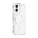 2. LAUT AERO SPARKLE mobile phone case 16 cm (6.3") Silver, Transparent