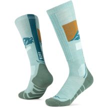 Buff MERINO HW OVER THE CALF SOCKS HWO1 SEA GREEN S 39/41 socks
